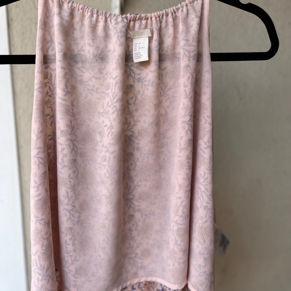 H&M crop loose-fitting flowy tank top - Picture 4 of 8